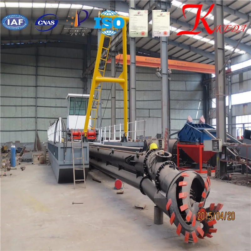 Diesel Fuel Type Dredger Booster Pump Dredger Machine Sand Dredging