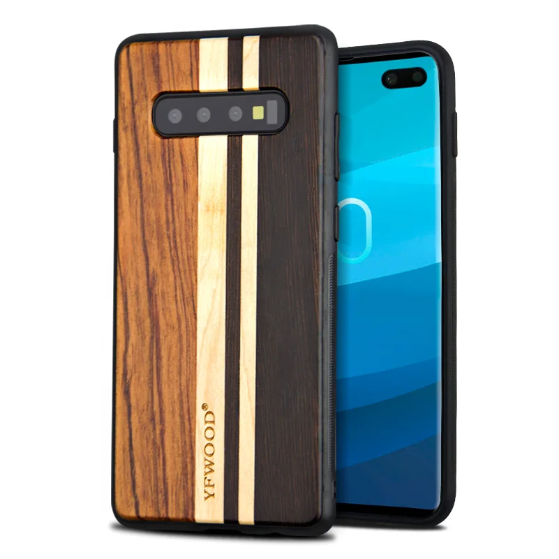 

2019 Most popular for Samsung Galaxy S10/S10+/S10 LITE cover mixwood phone case with good quality and new designs