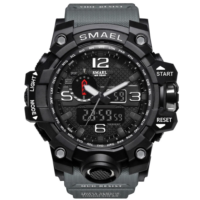 

Factory Price SMAEL 1545 Fashion LED Digital Quartz Military Sport Watches