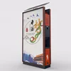 LED display advertising light box with scrolling system
