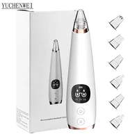 

Powerful Electric Blackhead Remover Pore Vacuum Suction Facial Acne Cleaner Tool