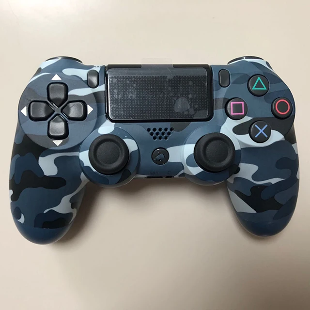 

for PS4 original game controller PRO handle SILM handle Camouflage blue Bluetooth wireless spot, Red;green;blue