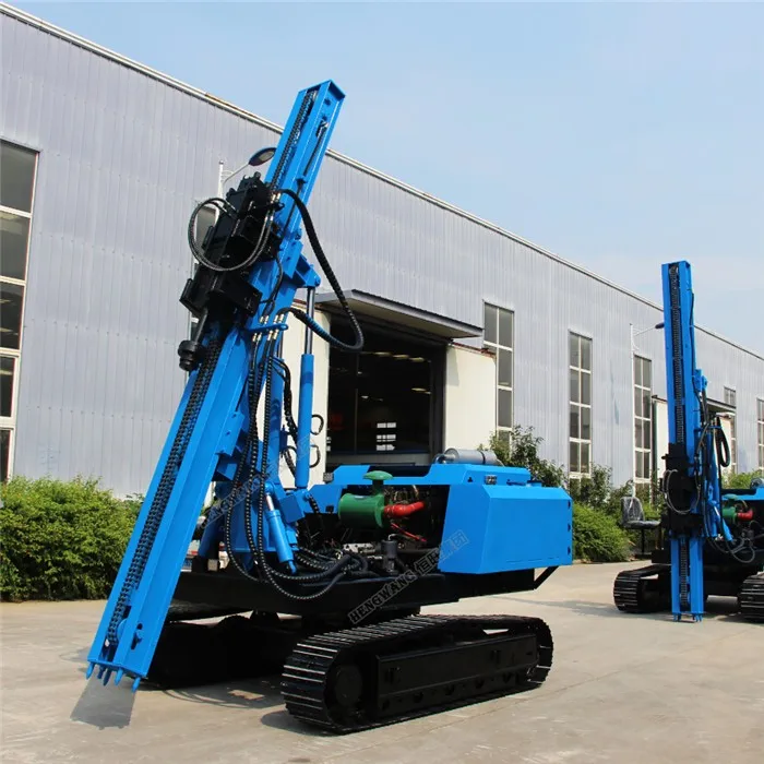 Hydraulic Drop Hammer Solar Pile Driver For Sale Buy Hydraulic Pile