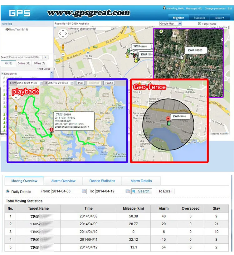 Waterproof Animal Gps Tracking Device For Animals Through The App Query