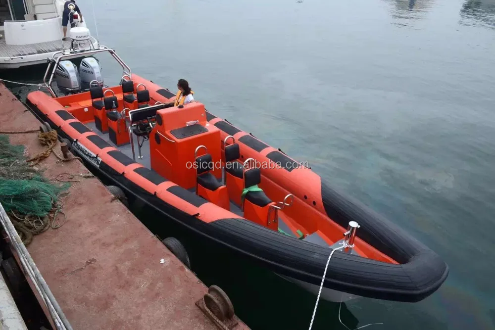 
2016 NEW MODEL SAR RIB BOAT 1000 RESCURE BOAT RIGID INFLATABLE BOAT 