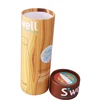 paper material design your own free sample bottle round box packaging for wine/water bottles packaging