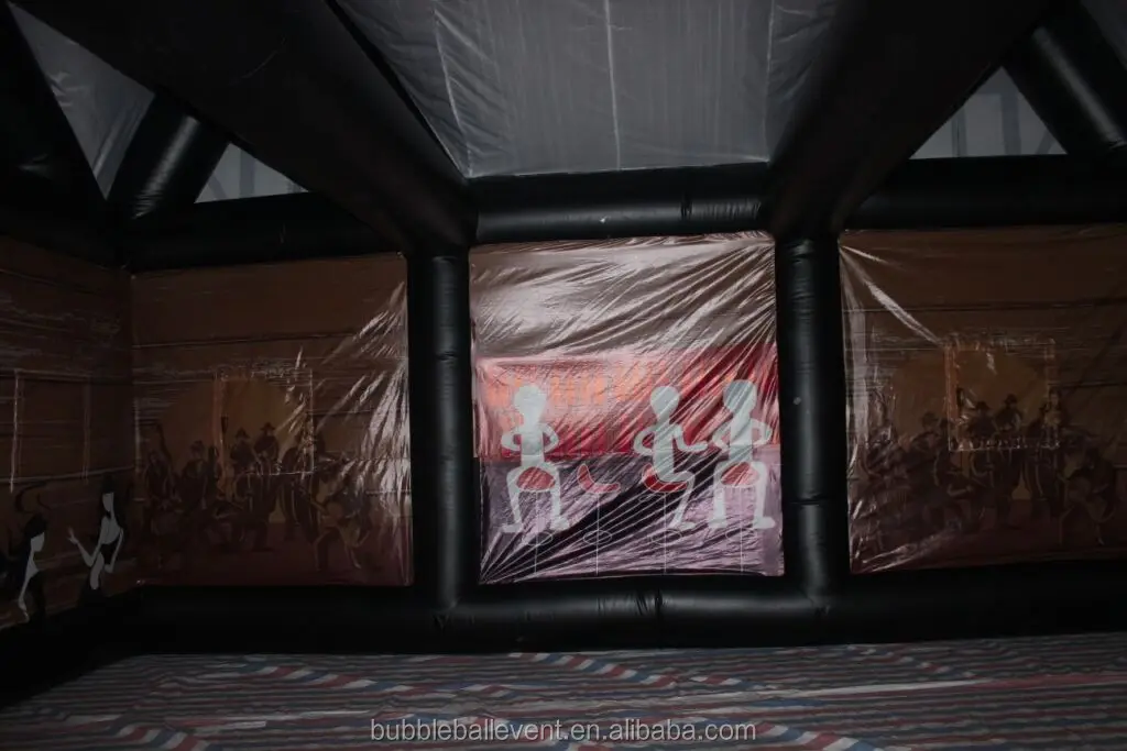 New design halloween big inflatable haunted bounce houses for sale