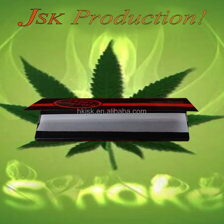 
FSC Custom Smoking Rolling Paper Cigarette OEM Pure Hemp Unbleached Brown Rice Tobacco Hand Rolling Paper 