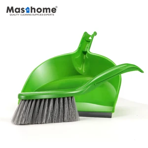 Masthome Cheap home cleaning multi-functional Daily cleaning necessity short handle brush plastic mini dustpan set