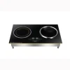 3.5kw Home Appliance Wok Stove Crystal Cooktop Commercial Dubel Induction Cooker