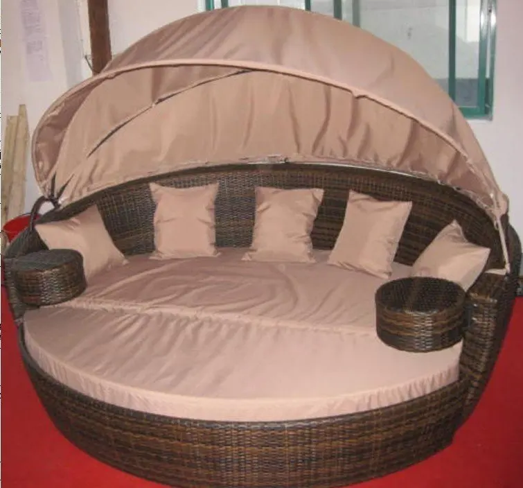 Wholesale Awrf8001b Outdoor Round Pool Sofa Bed Form China Manufacturer