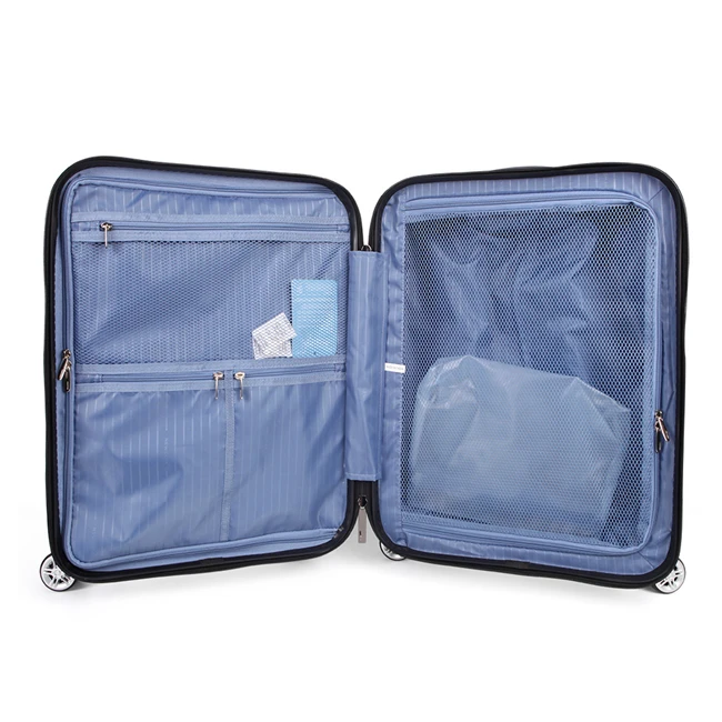 
cabin smart luggage usb port phone charging smart rolling gift box hard shell travelling travel trolley luggage bag 