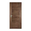 Walnut mistral flush door decorative grooves interior door prefinished internal flush doors laminates