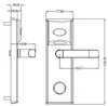 Home Keyless Digital Key Card Electronic Entry Systems Keypad Door Lock