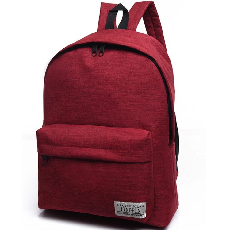 Osgoodway Casual Student Shoulders Backpack Polyester College School Backpack with Laptop Pocket