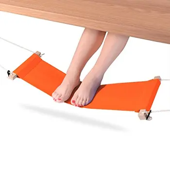 Adjustable Mini Stand Office Desk Foot Rest Hammocks Foot Hammock