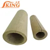 unfaced insulation underground rock wool wrapped steel pipe/rock wool tube