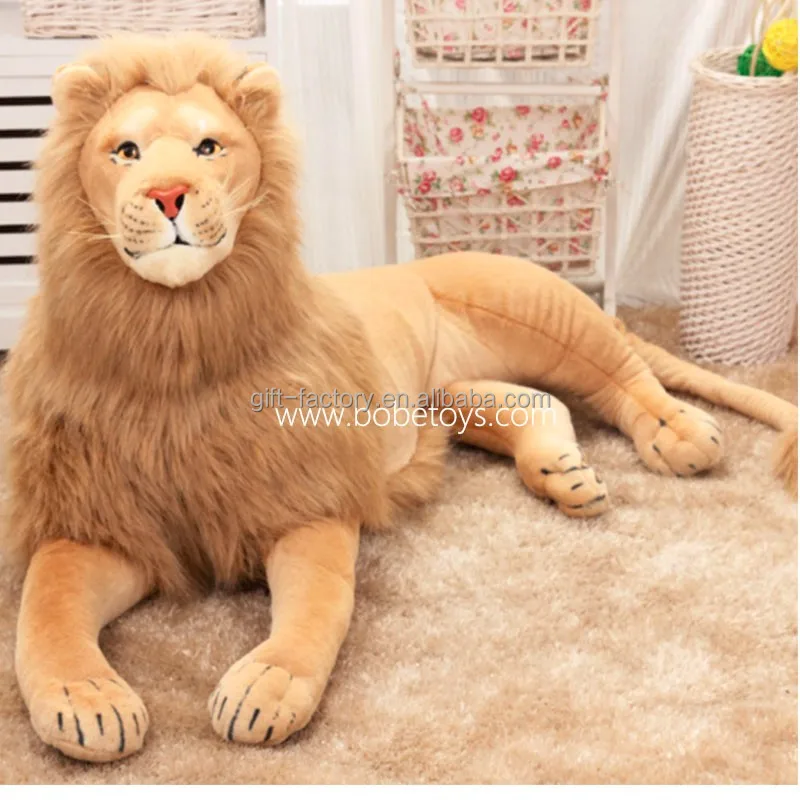 huge stuffed lion