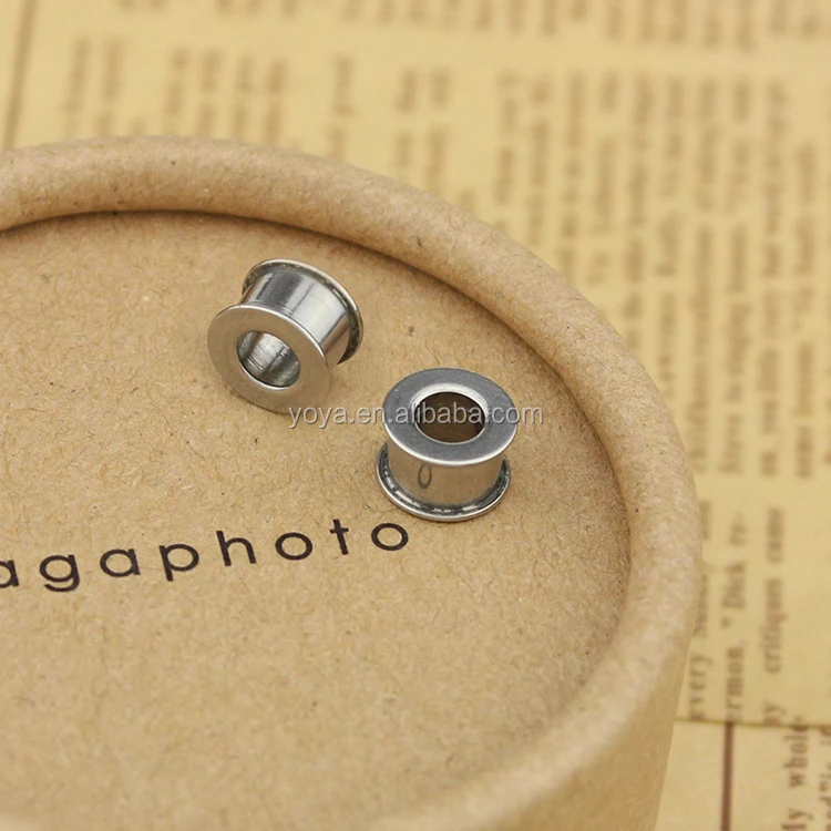 

hotsale one bag MOQ S644 stainless steel jewelry bead for leather bracelet