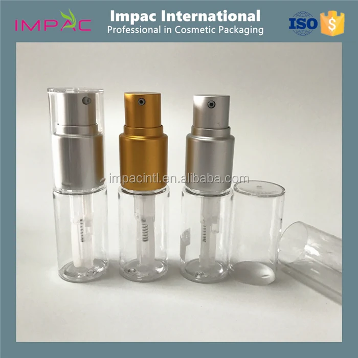 Fancy 30ml Plastic Powder Dispenser Bottle And Cap With Silver Pump Buy Powder Dispenser