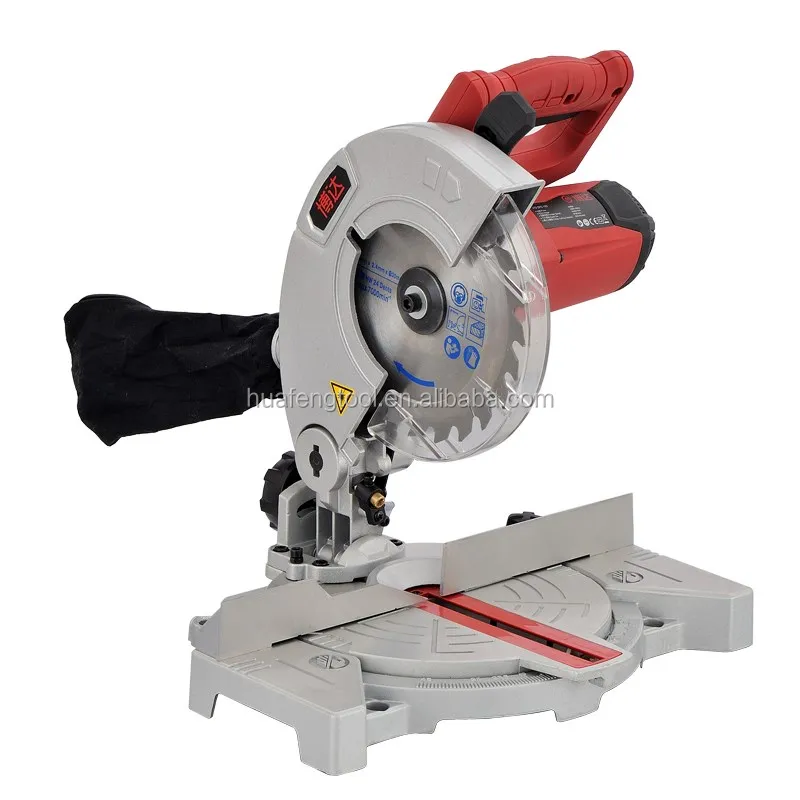 190mm Portable Single Bevel Compound Miter Saw 900w For Wood Working
