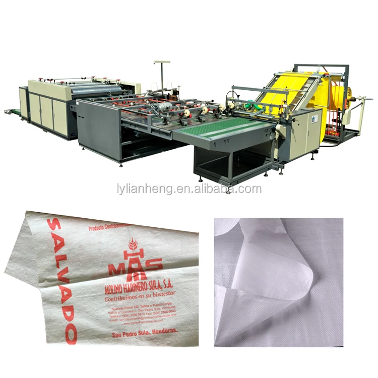 
Shandong PP Woven Sack making Machine bag cutting sewing printing machine 