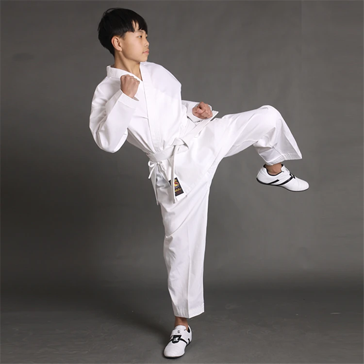 V Neck Karate Clothing Karate Suit Uniform Karate Dress Manufacturers