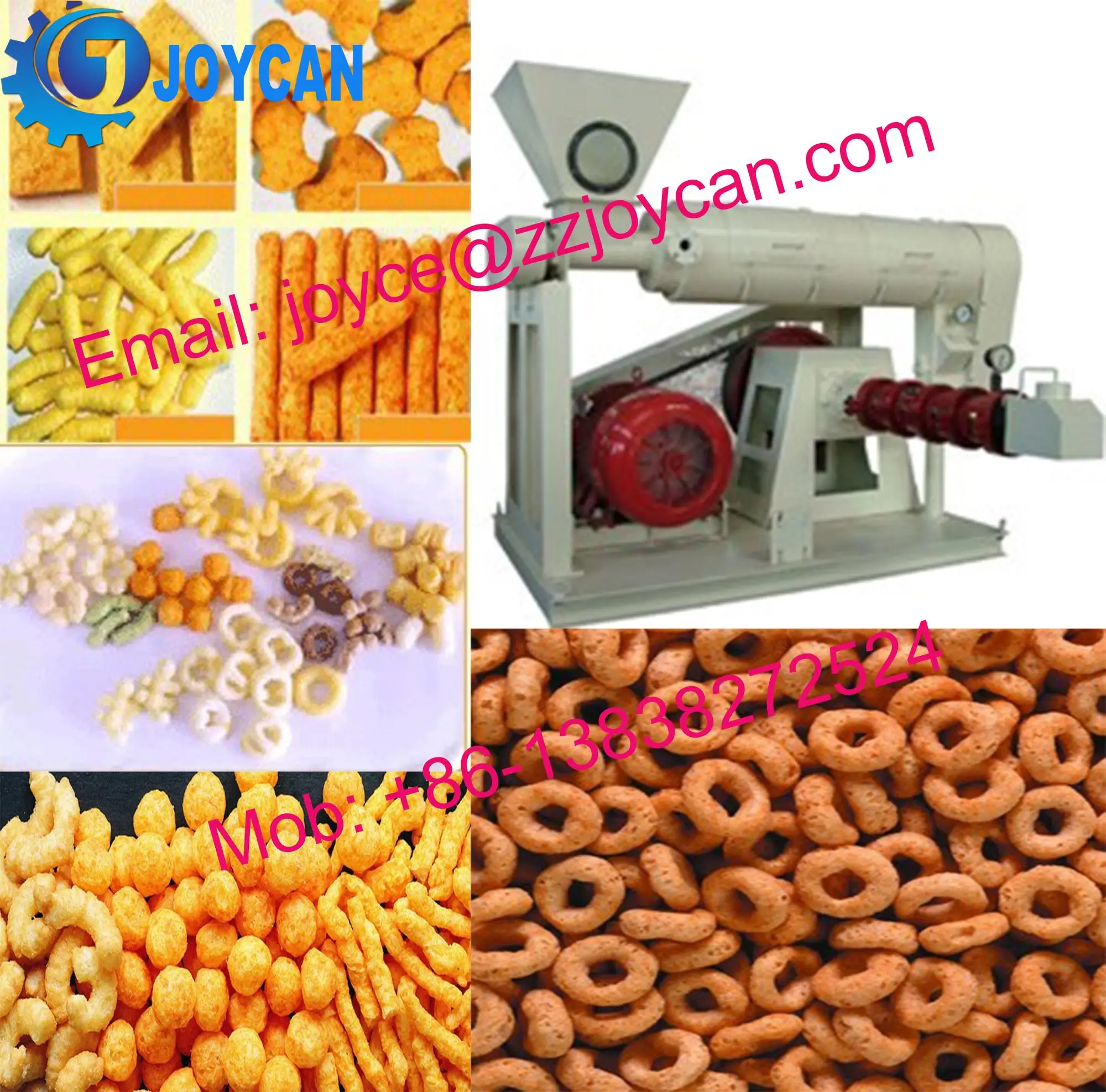 Factory Price Corn Puff Snack Food Machine Snack Extruder Machine Buy