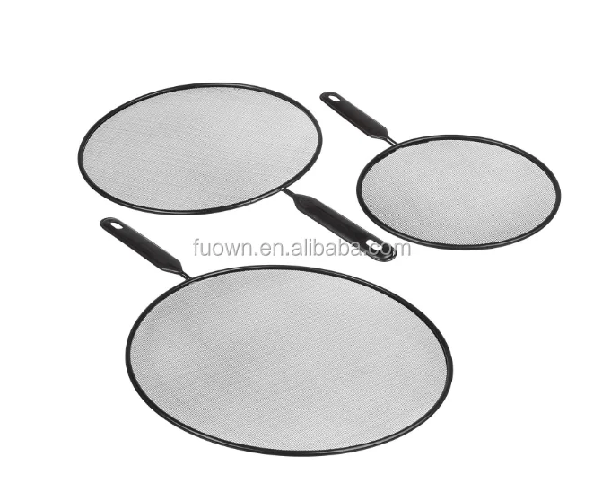 
Hot sell kitchen pan cover cooking tool stainless steel oil splatter guard  (60740431428)
