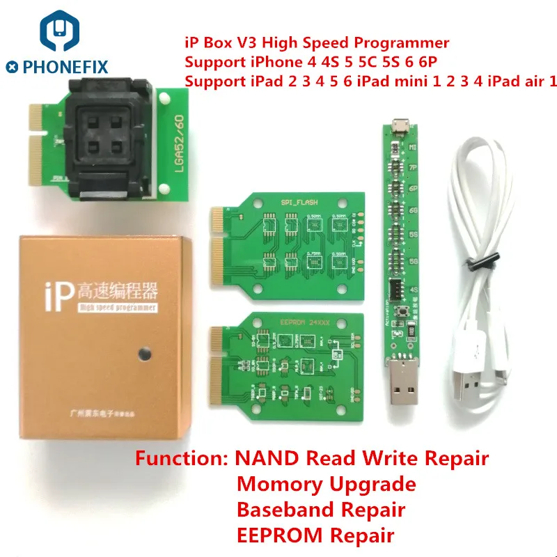 PHONEFIX Naviplus Pro3000S iP Box JC Pro1000s PCIE NAND 