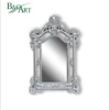 Dressing Polyurethane Custom Shape Bathroom Mirror arched picture frame