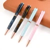 Twist action logo customized printed pen metal