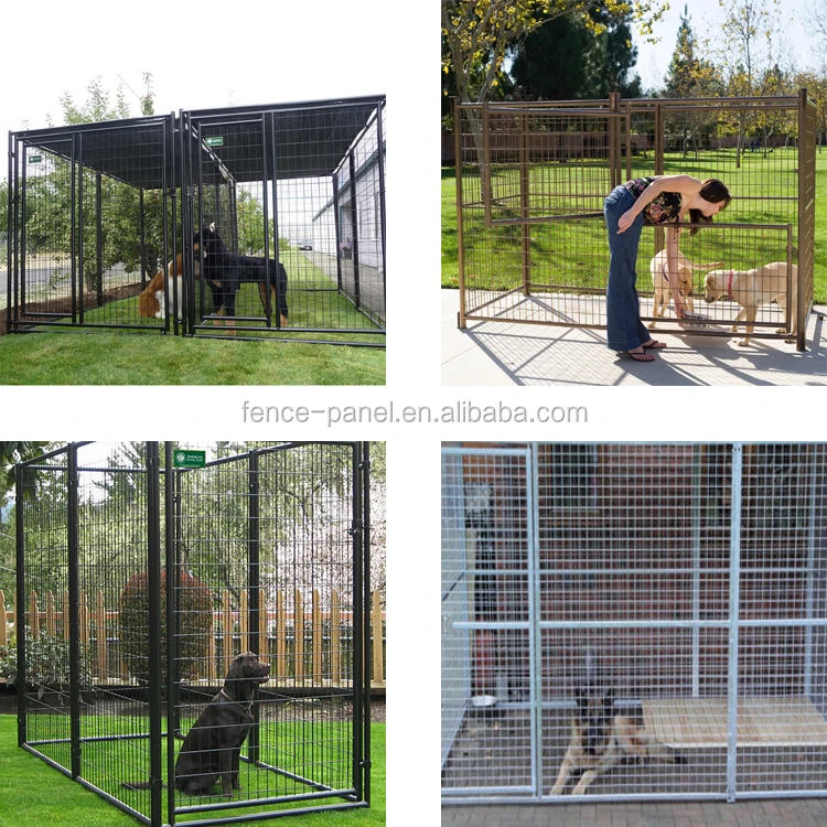 Wire Dog Kennels Galvanized Welded Steel Large Outdoor Pet Cages Buy