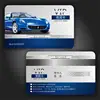 Super VIP 4S Car Service Card DESFire Chip Custom CR80 PVC Card