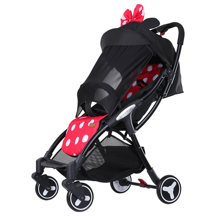 

Factory Online Yoyatime Foldable Auto Folding Stroller With Removeable Big Rear Wheels, Red,black, jasper, light blue