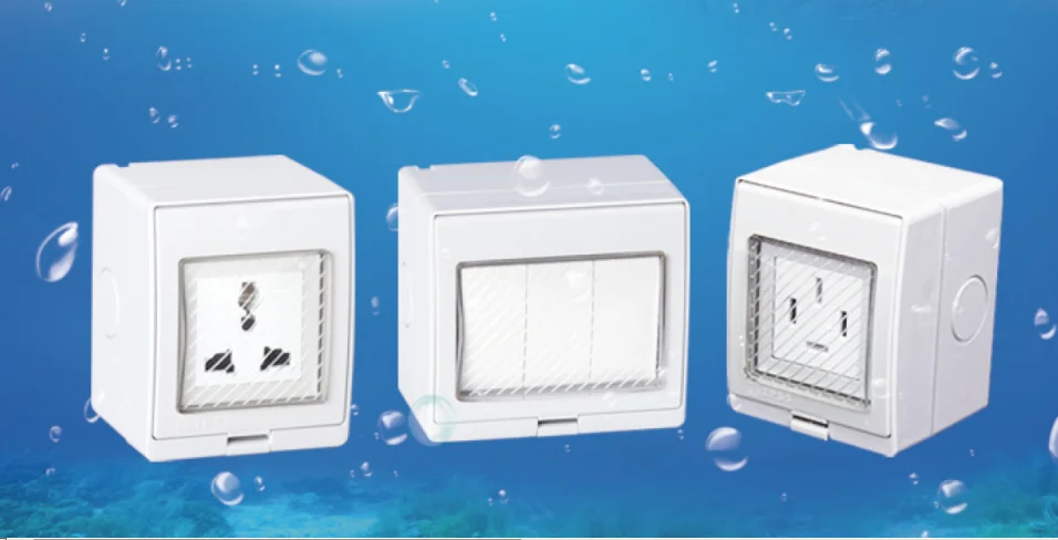 Multi-Function IP55 Weatherproof Switch Socket 13A Fast Shipping ...