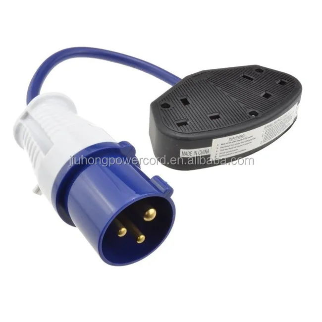 Iec C20 Male 16a Plug To Uk 13a Single Female Socket Cable Lead Buy