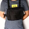 2018 new design street style chest bag vest pocket front backpack factory customized
