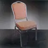 Good News Cheap Used Hotel Commercial Stackable Metal Steel Padded Black Banquet Stacking Chairs