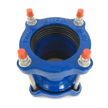 Wide Range Ductile Iron Universal Flexible Pipeline Connection Dresser ...