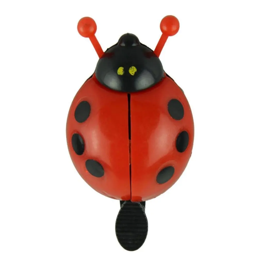 Hot Pink Generic Kid Funny Ladybug Cycling Ride Bike Ring Bell by Generic