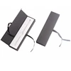 2018 wholesale black simple paper cheap small watch packaging box with ribbon