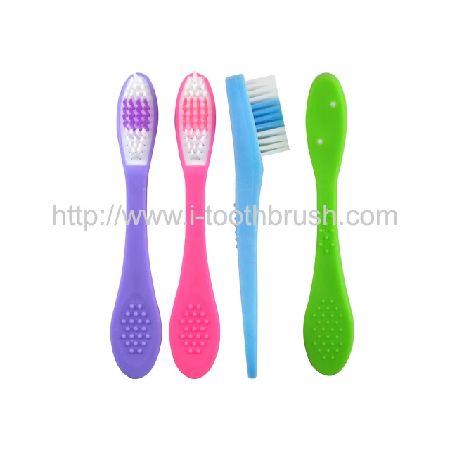 Soft Rubber And Short Handle Jail Toothbrush And Prison Tooth Brush