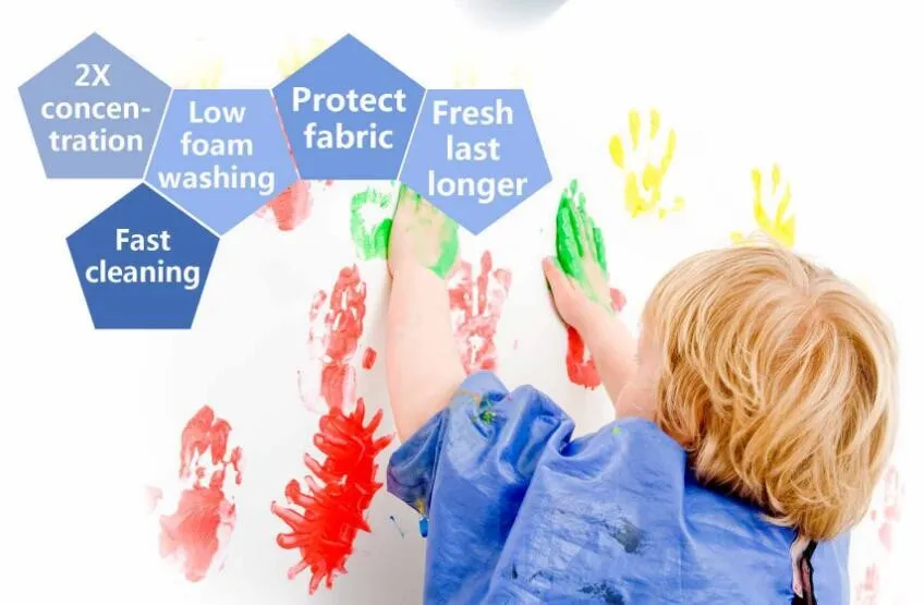 25 Kg Meshbag Big Size Washing Powder Bulk Packing Powder Safe High Foam Aroma Floral Attack