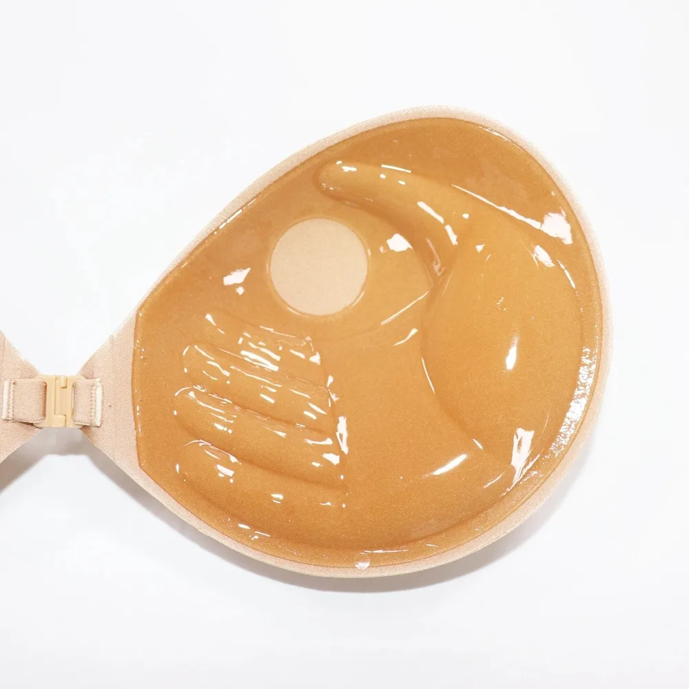 Hot sexy ladies invisible sticky silicone backless bra sexy strapless bra