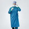 OEM and Wholesale Hospital Uniform Green Cotton Surgical Gown With Custom Logo