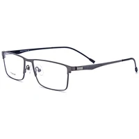 

Screwless Eyewear Titanium Alloy Glasses Frame Men Ultralight Square Myopia Prescription Eyeglasses Metal Full Optical Frame