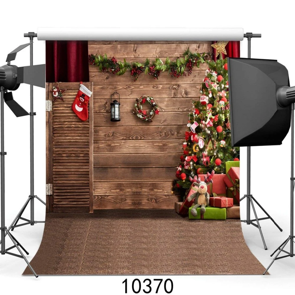 3D Christmas plates christmas scenic newborn baby photo props and photography backdrops