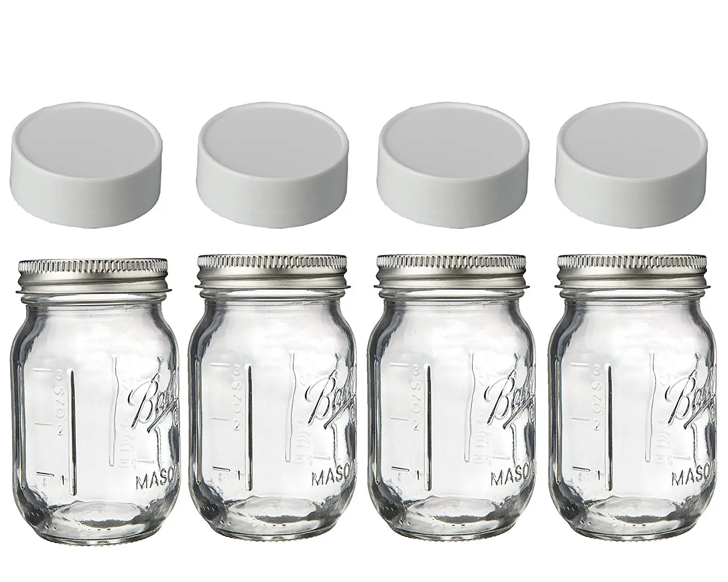 1 oz plastic spice jars