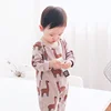 Baby fashion spring cartoon cotton long sleeve casual toddler rompers jumpsuit 1798